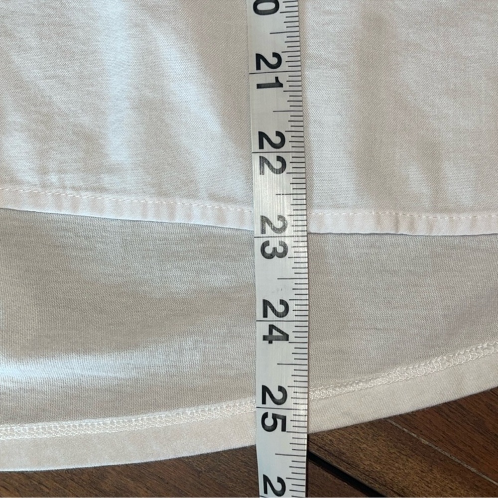 NWOT Splendid Classic White Button-Front Short Sleeve Shirt Sz. MD - Picture 14 of 14